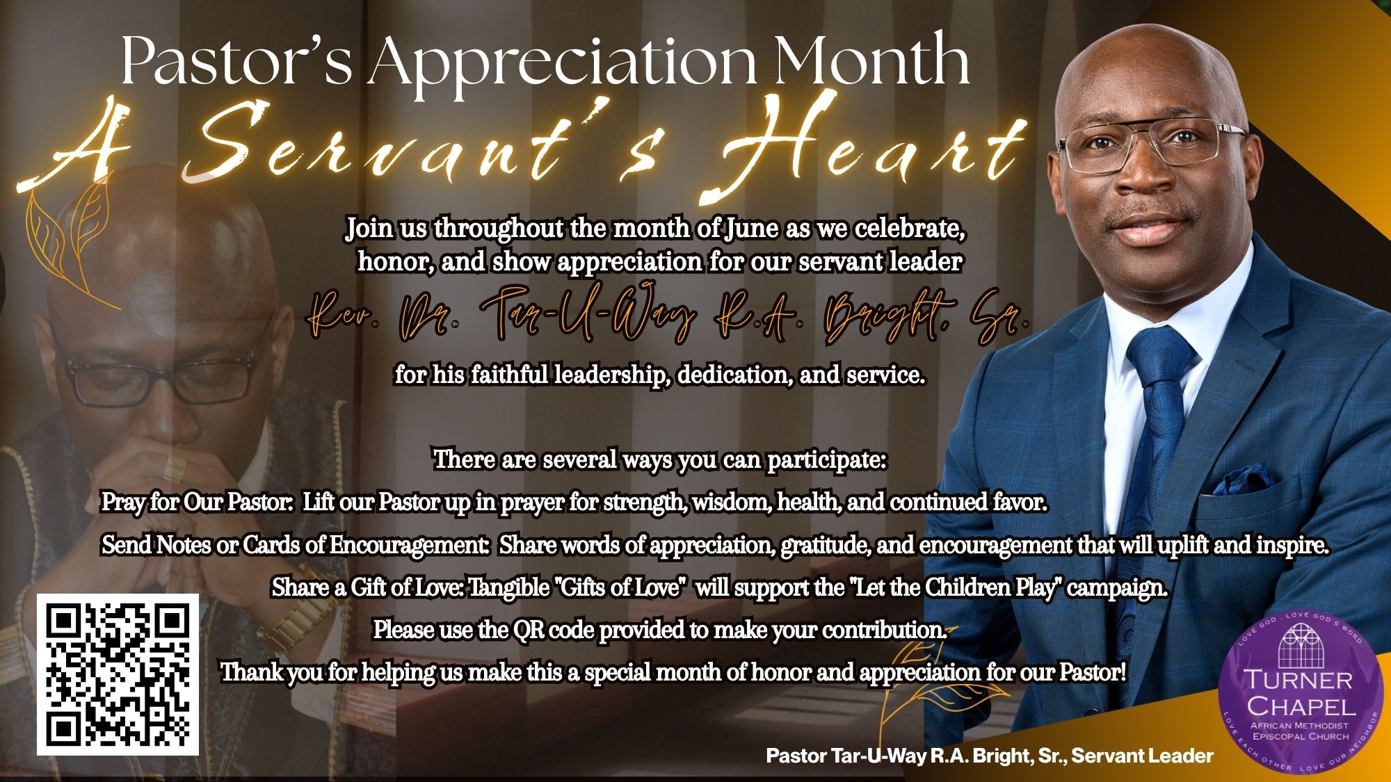 Pastor's Appreciation Month